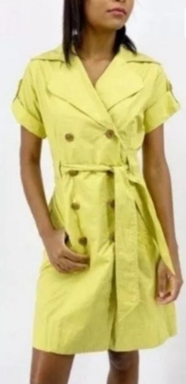 Cabi 390 Safari Trench Dress Size Medium
